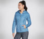 Skechers GOwalk Wear Everyday Puffer Jacket, BLAU / GRAU, large image number 0