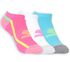 3 Pack Extended Terry Ankle Sport Socks, ROSA / BLAU, swatch