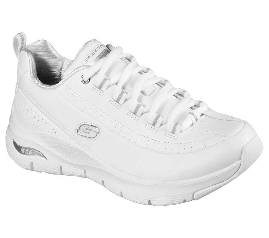 Skechers Arch Fit - Citi Drive, WHITE / SILVER, largeimage number 0