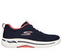 Skechers GOwalk Arch Fit - Unify, NAVY / CORAL, large image number 0