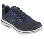Relaxed Fit: Skechers GO GOLF WALK 5, NAVY / BLUE, large image number 4