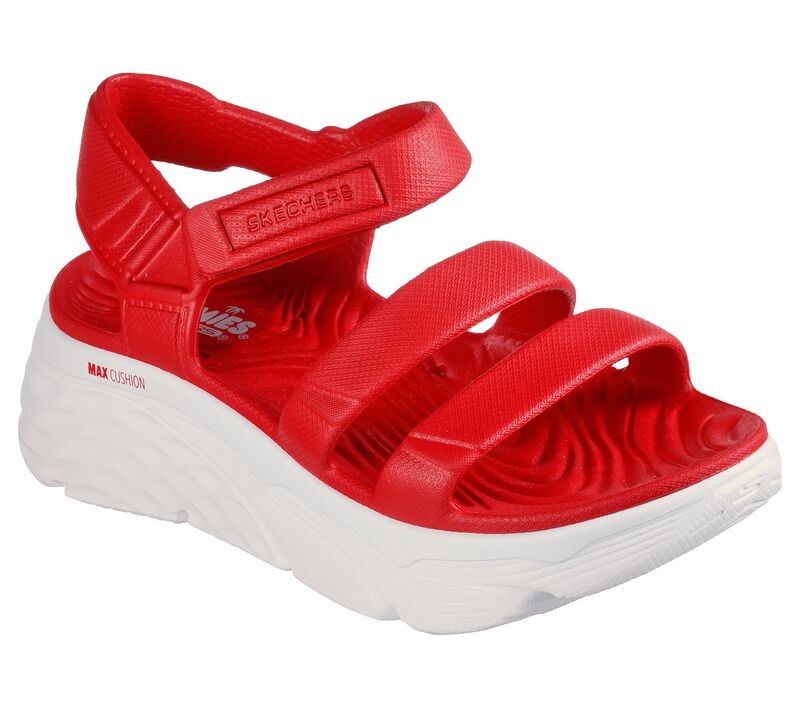 Foamies: Skechers Max Cushioning - Aura, RED, largeimage number 0
