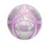 Hex Multi Mini Stripe Size 5 Soccer Ball, SILVER / LIGHT PINK, swatch