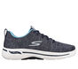 Skechers GOwalk Arch Fit - Moon Shadows, NAVY, large image number 0