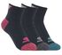 3 Pack Half Terry Athletic Socks, SCHWARZ, swatch