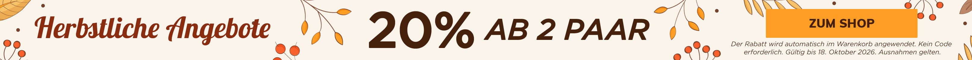 Autumn Savings Skinny